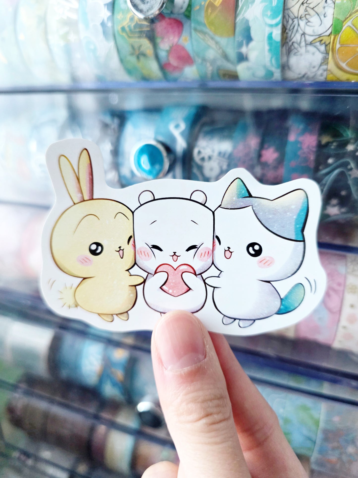 Chiikawa Friends Vinyl Stickers