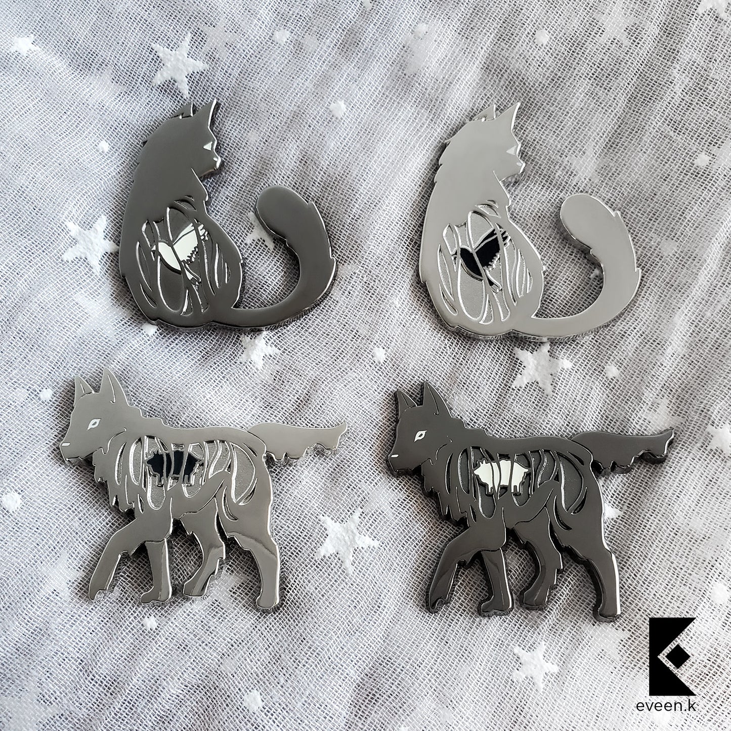 Cat Dream Eater Enamel Pin