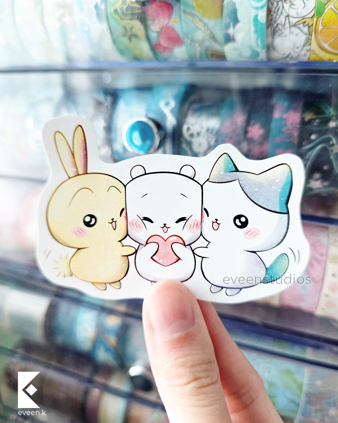 Chiikawa Friends Vinyl Stickers