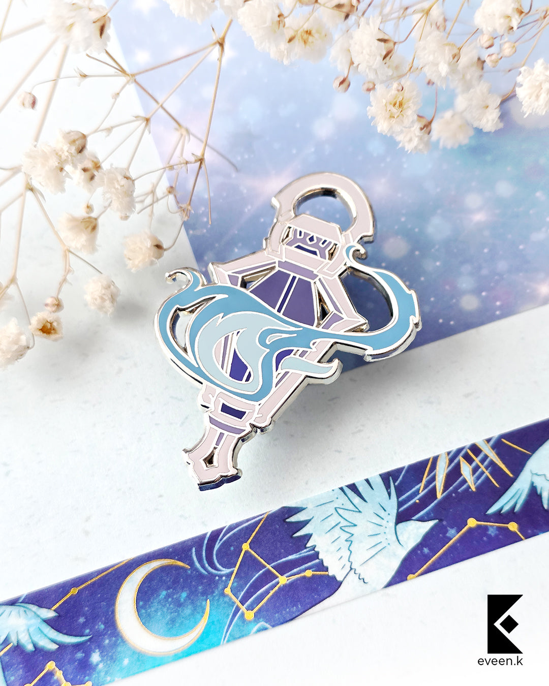 Flins Genshin Emblem Pin