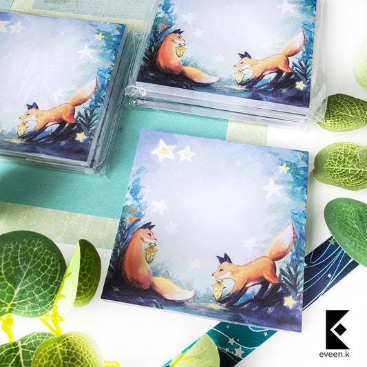 Star Carrier Fox Notepad