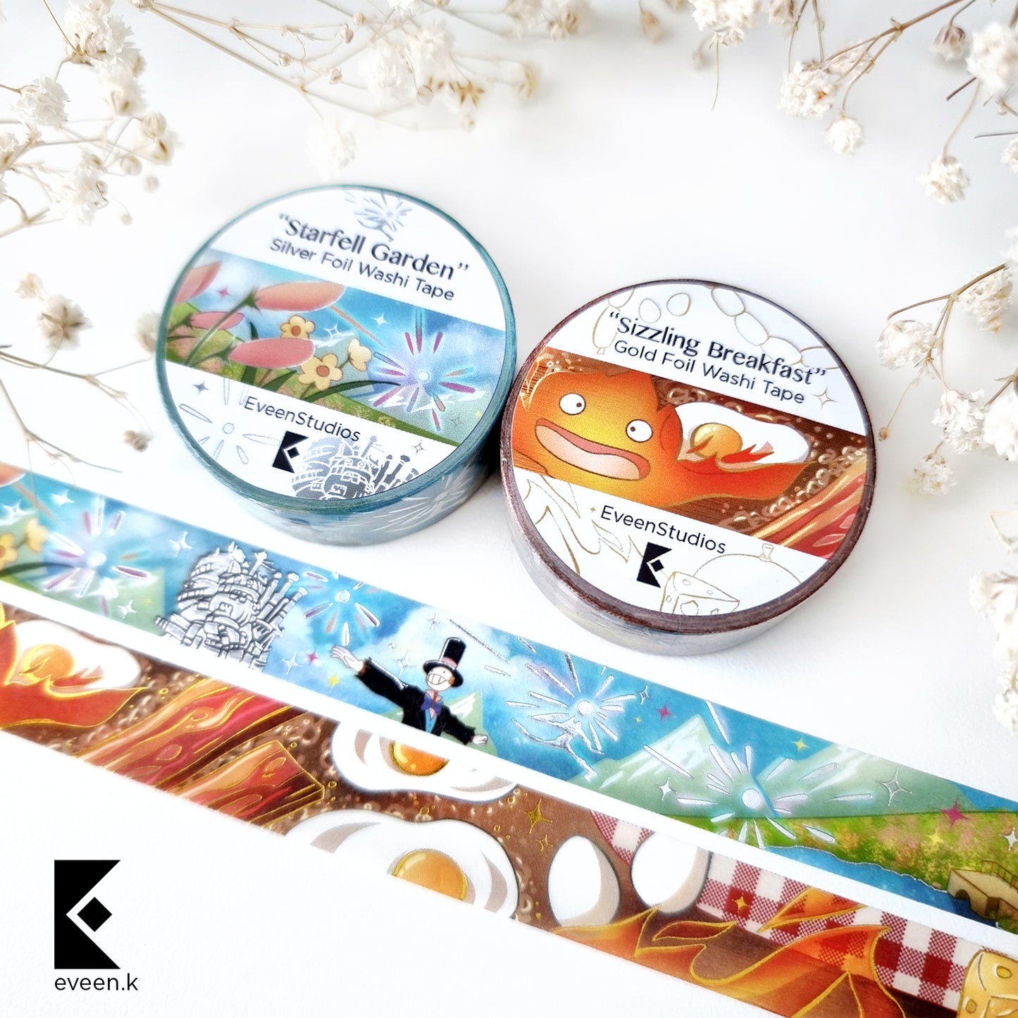 Anime Movies, Foil Washi Tape