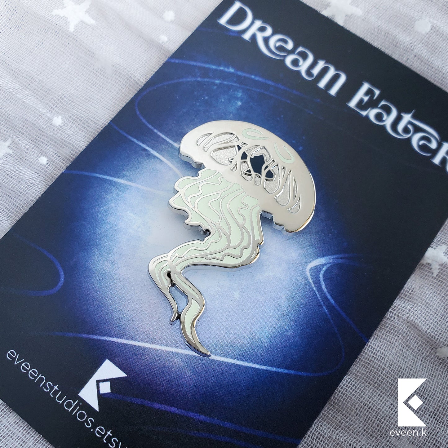 Jellyfish Dream Eater Enamel Pin