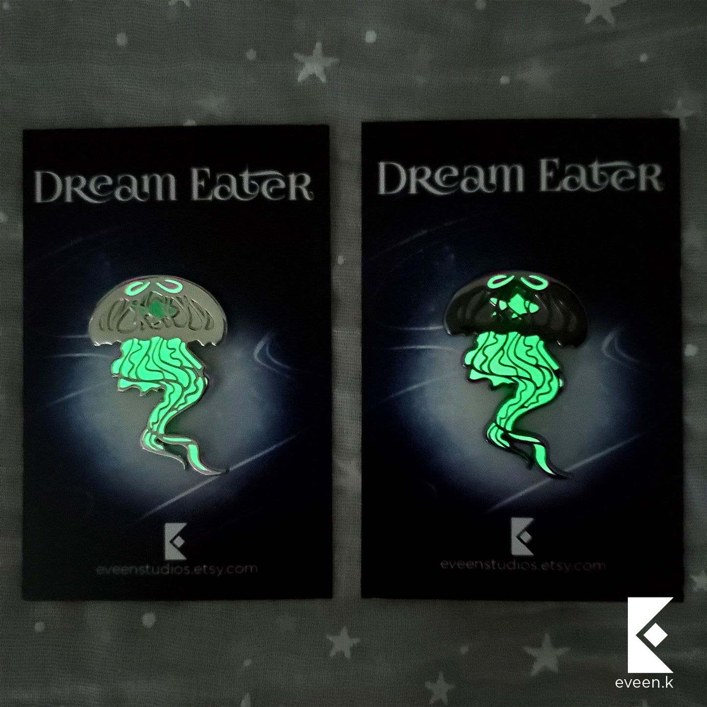 Jellyfish Dream Eater Enamel Pin