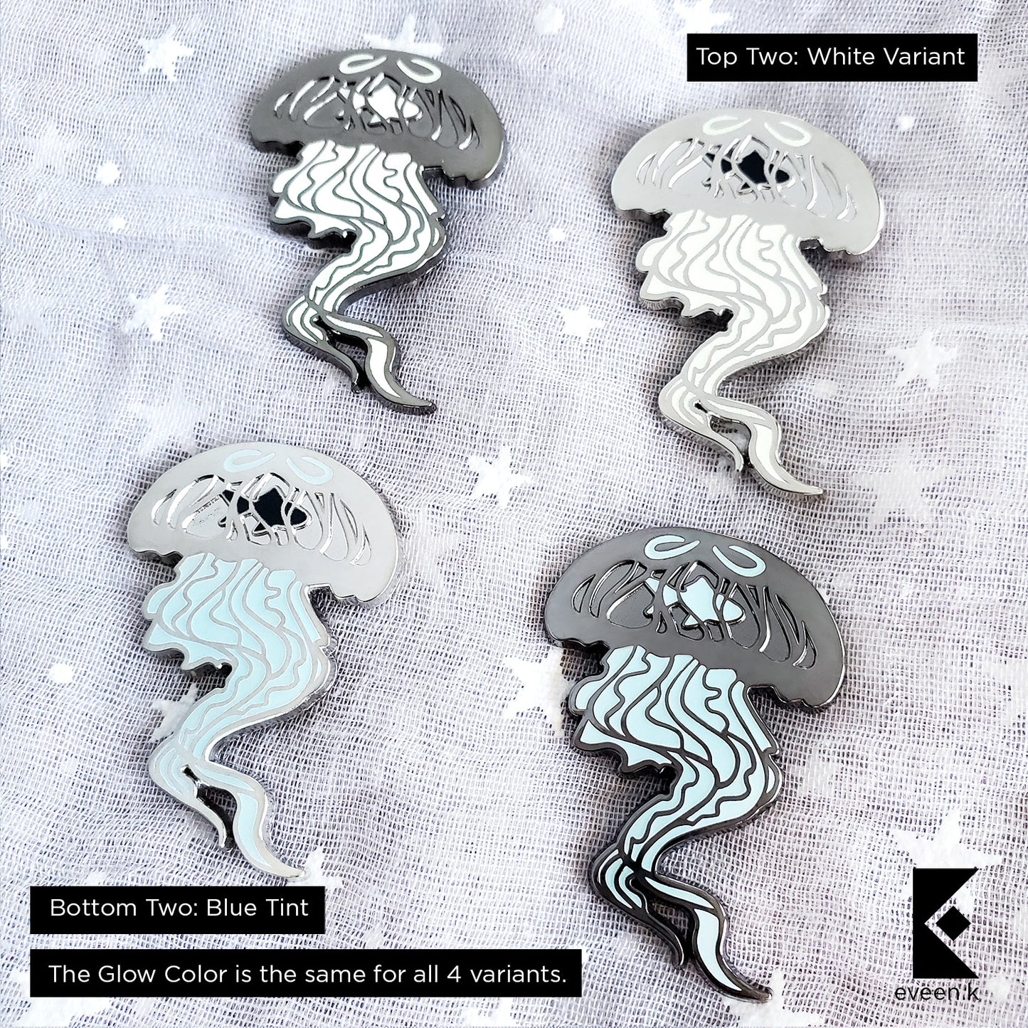 Jellyfish Dream Eater Enamel Pin