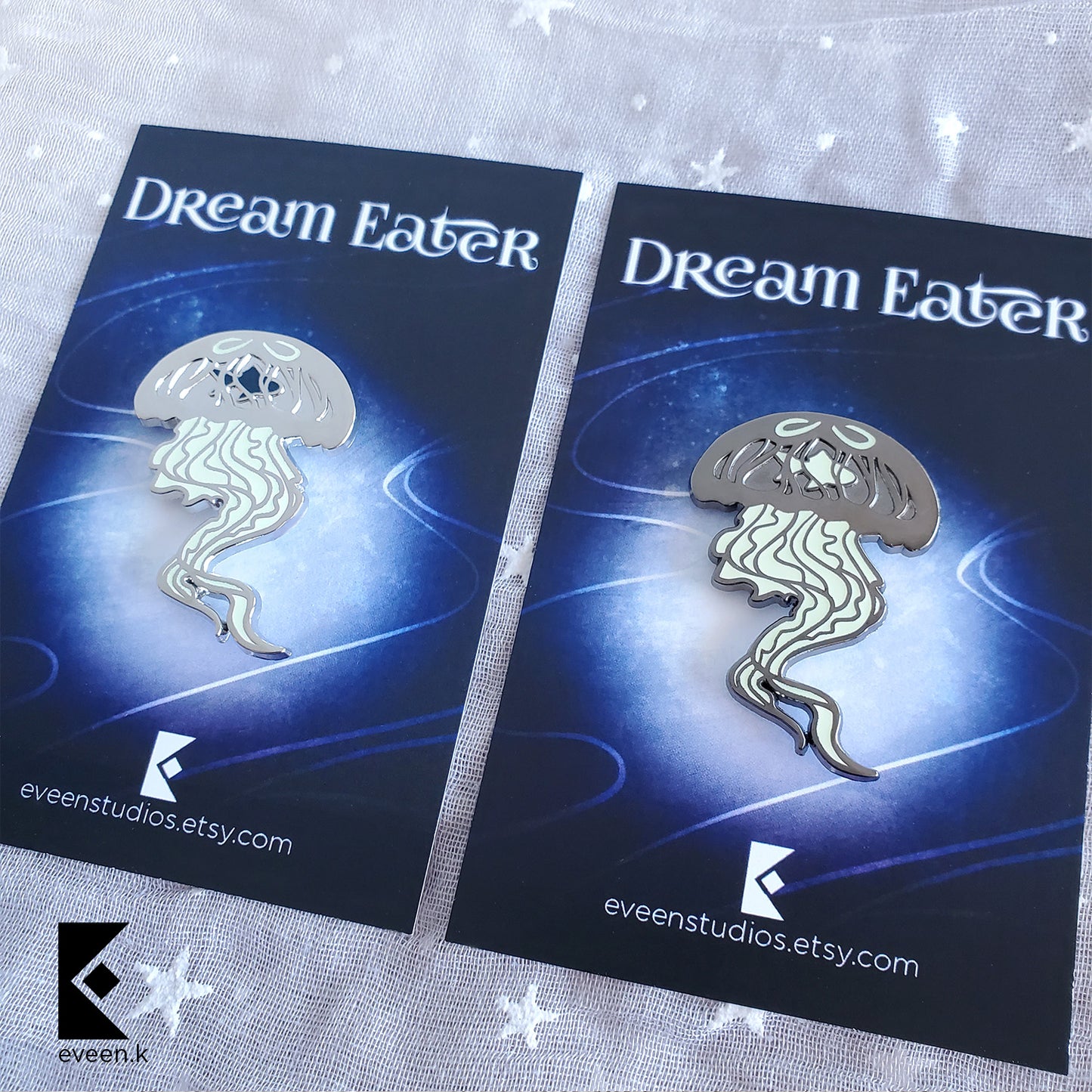 Jellyfish Dream Eater Enamel Pin