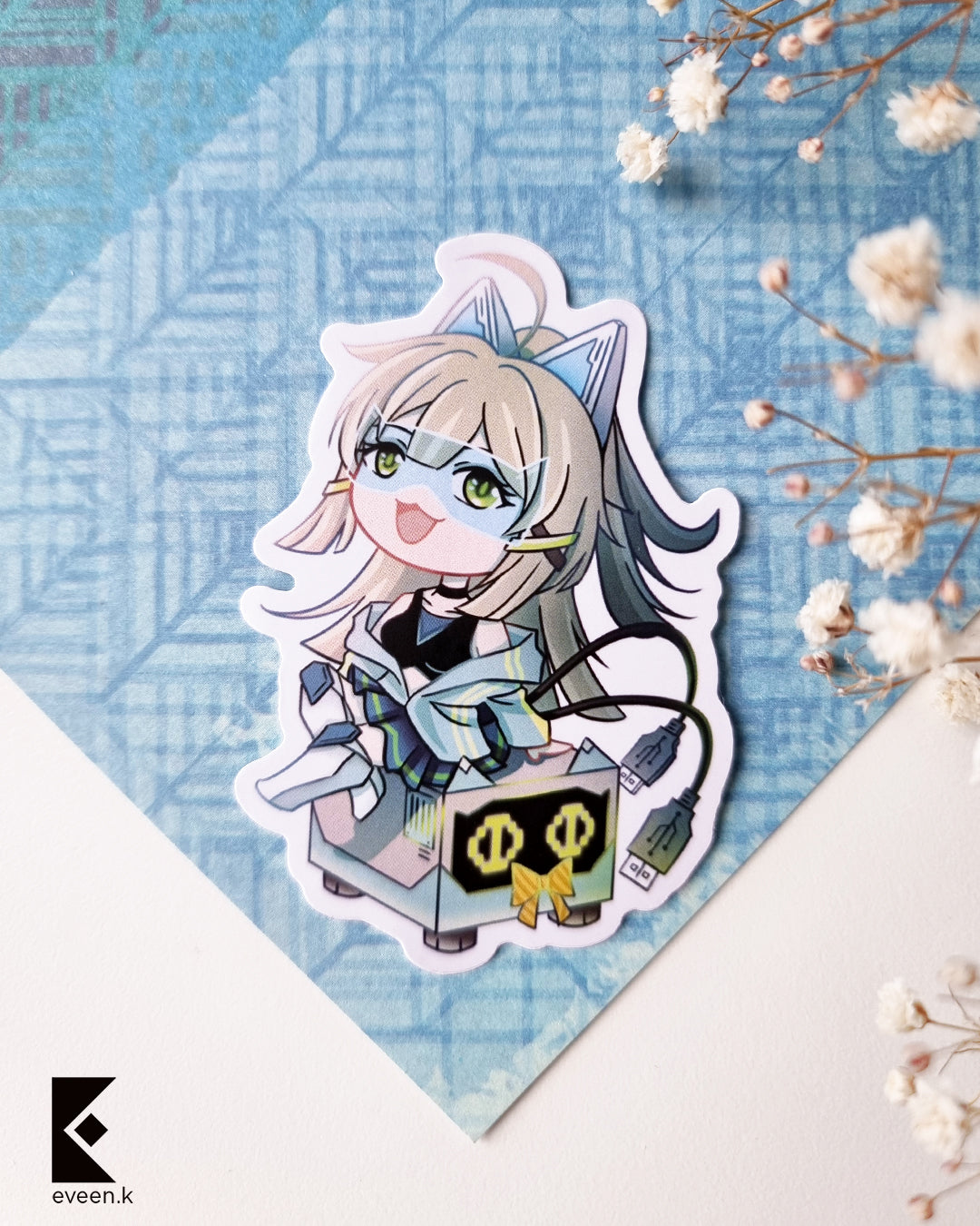 Kirara Sci-Fi Vinyl Sticker