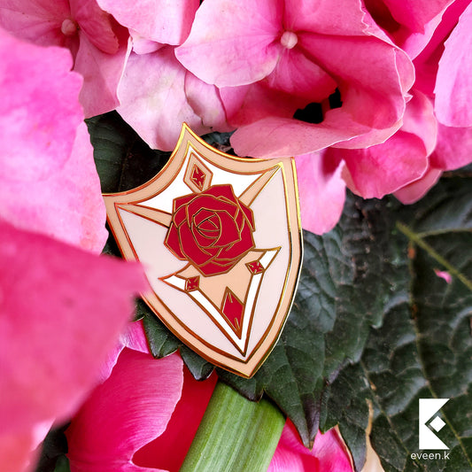 Noelle Genshin Emblem Pin