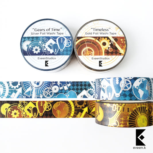 Timeless Steampunk, Foil Washi Tape