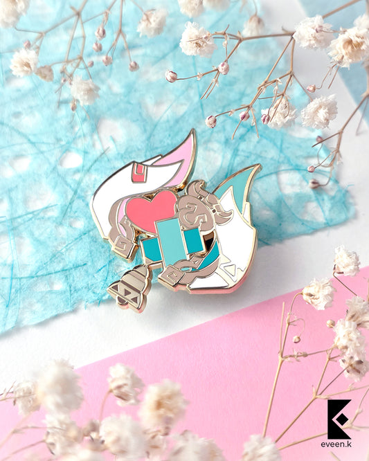 Varesa Genshin Emblem Pin