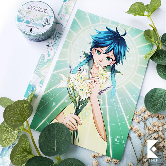 Venti Vinyl Sticker and Print