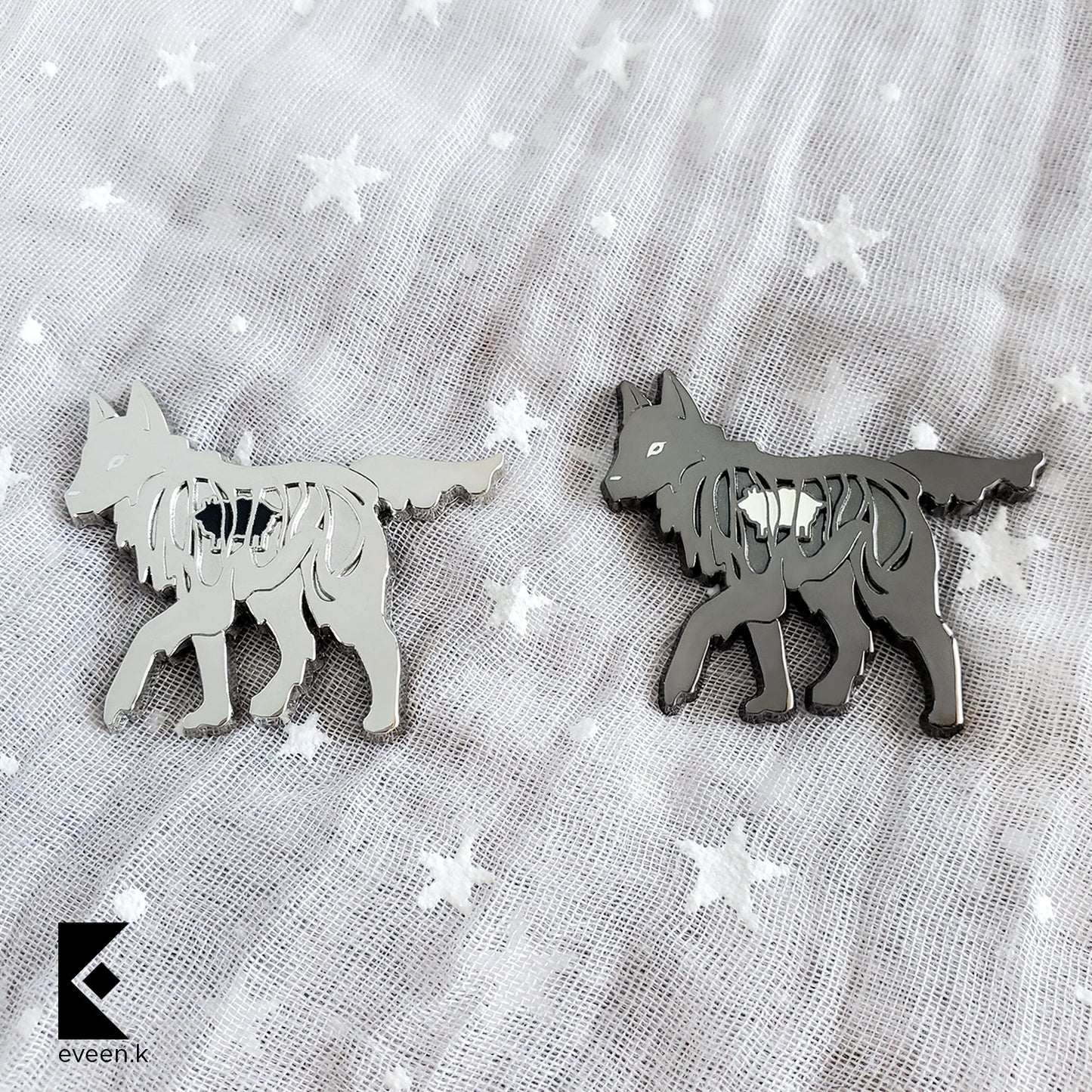 Wolf Dream Eater Enamel Pin