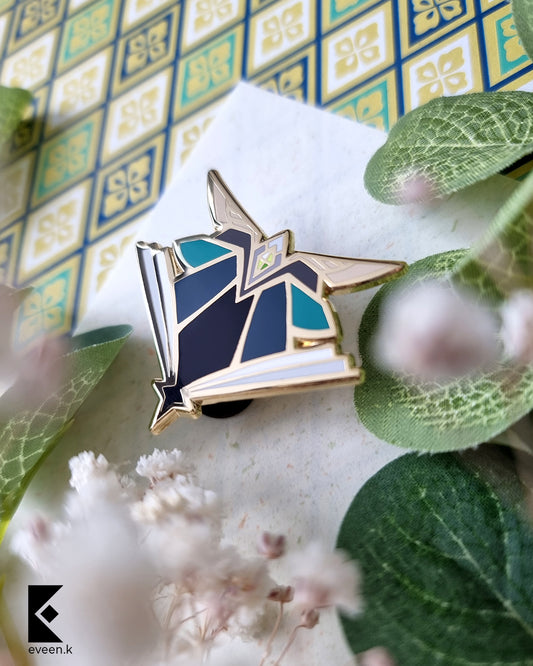 Alhaitham Genshin Emblem Pin
