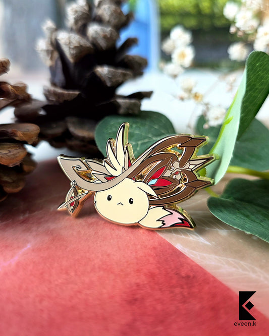 Alice Genshin Emblem Pin