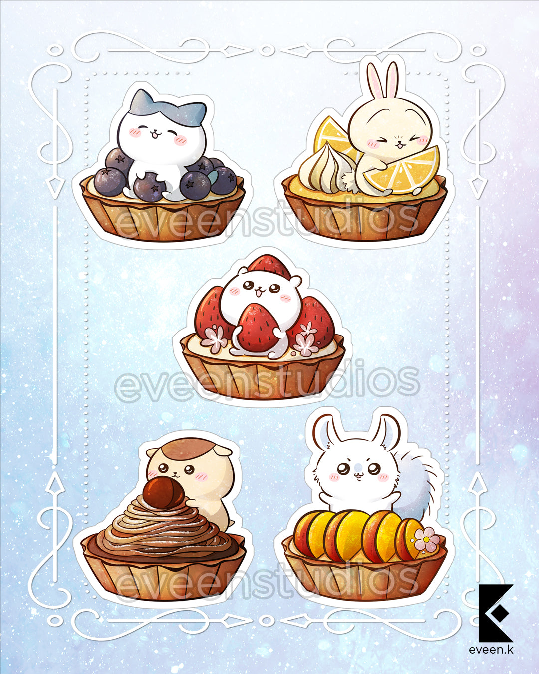 Chiikawa Vinyl Stickers