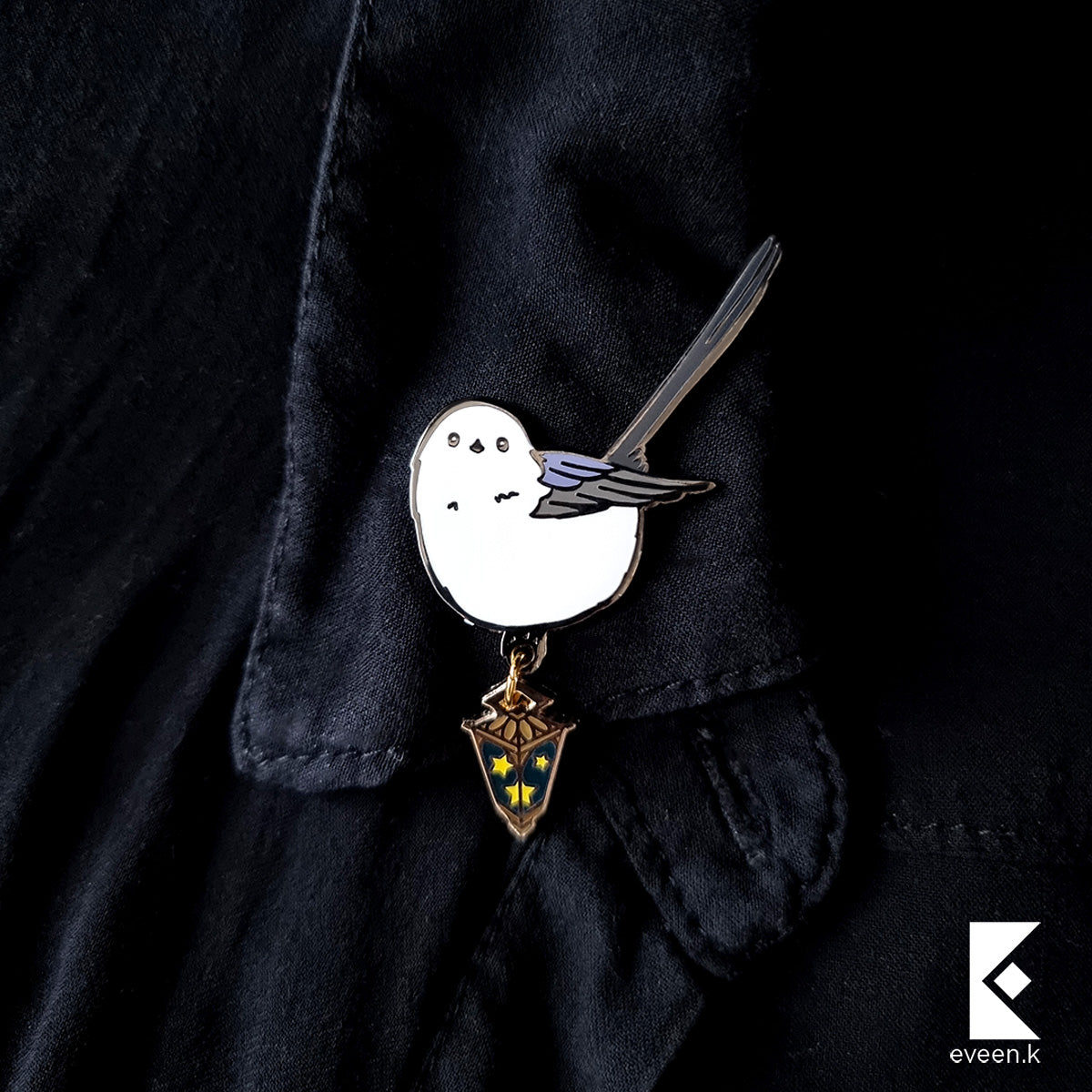 Bird Star Carrier Enamel Pin