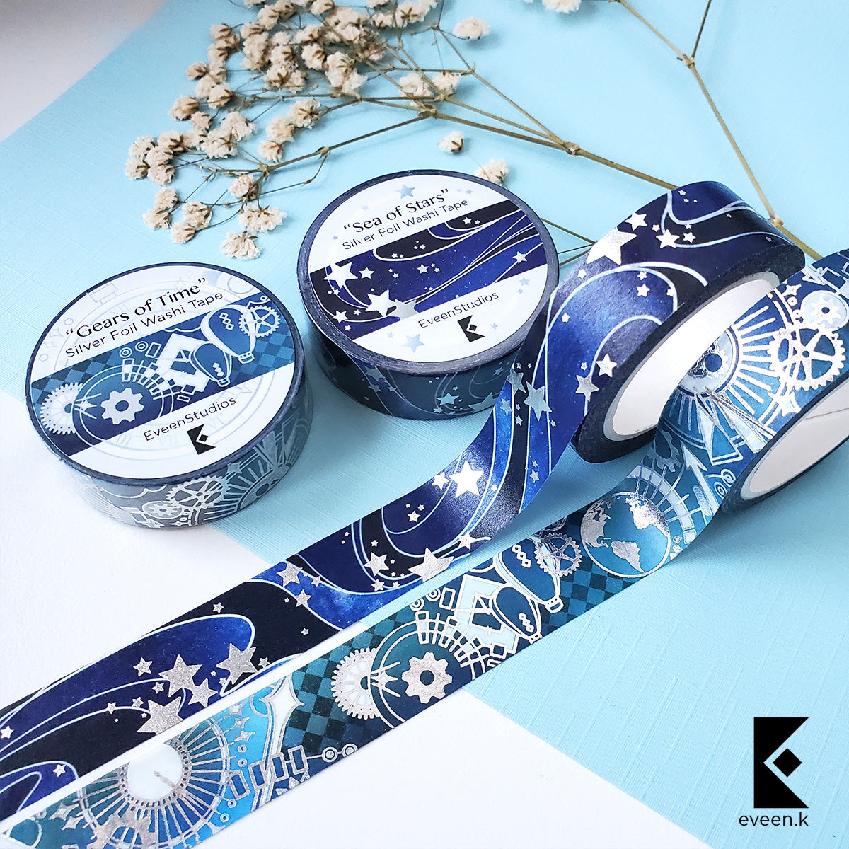 Timeless Steampunk, Foil Washi Tape