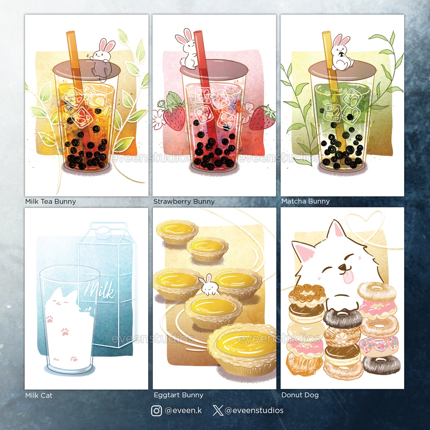 Animal x Food Prints
