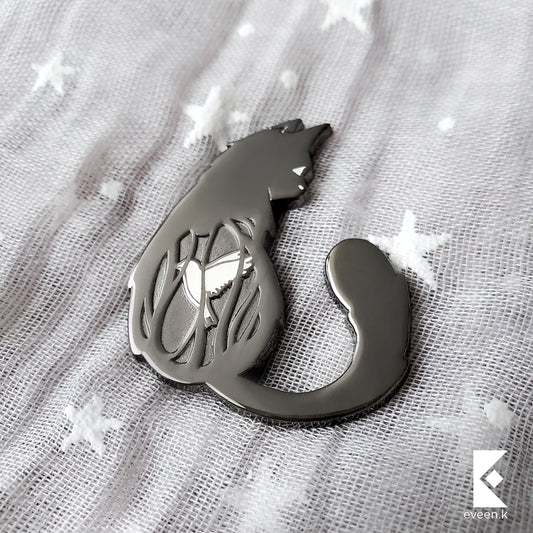 Cat Dream Eater Enamel Pin
