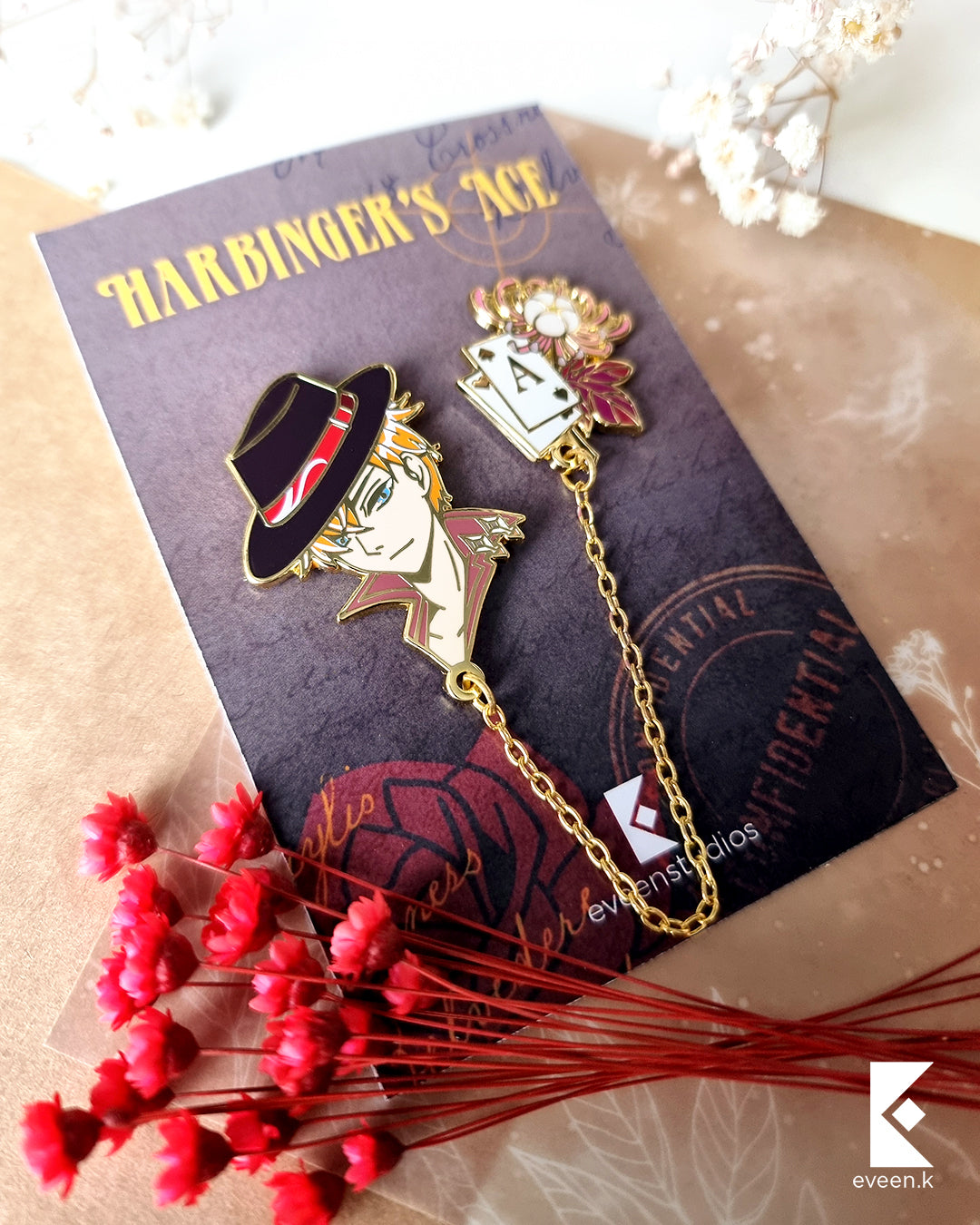 Childe Mafia, Chained Link Enamel Pins