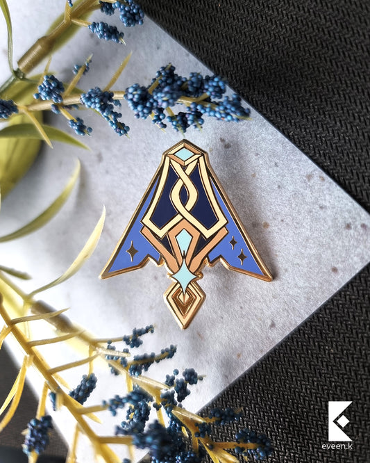 Dainsleif Genshin Emblem Pin