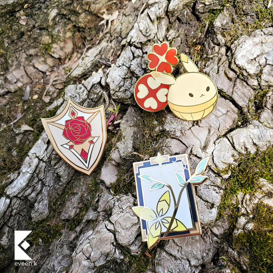 Klee Genshin Emblem Pin