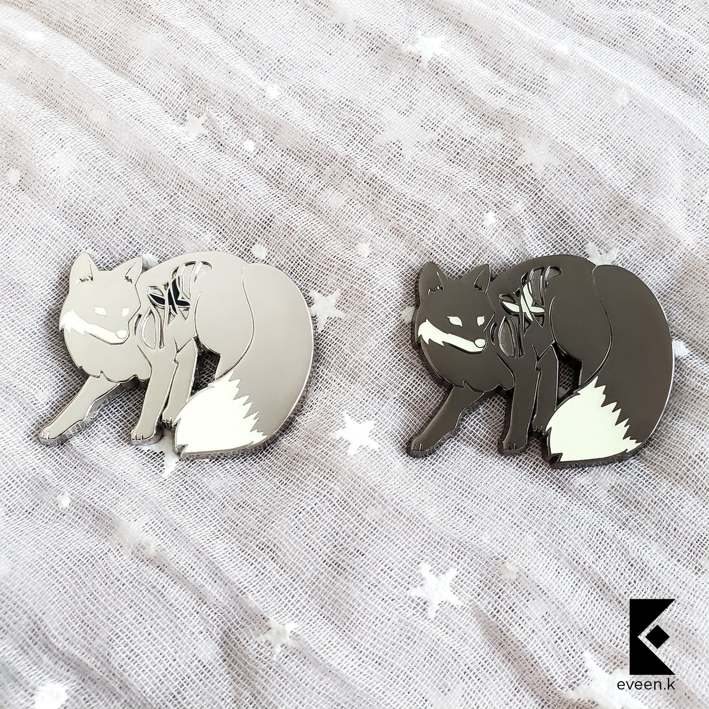 Fox Dream Eater Enamel Pin