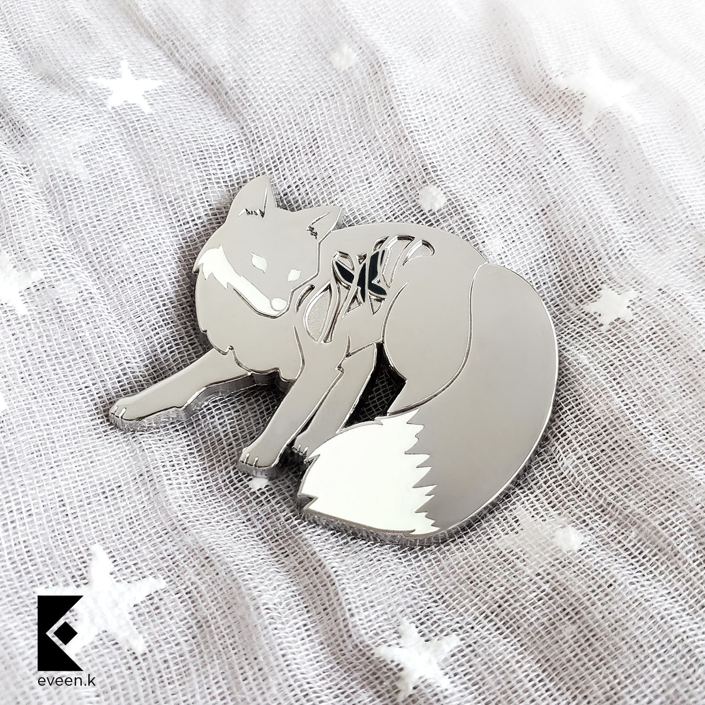 Fox Dream Eater Enamel Pin