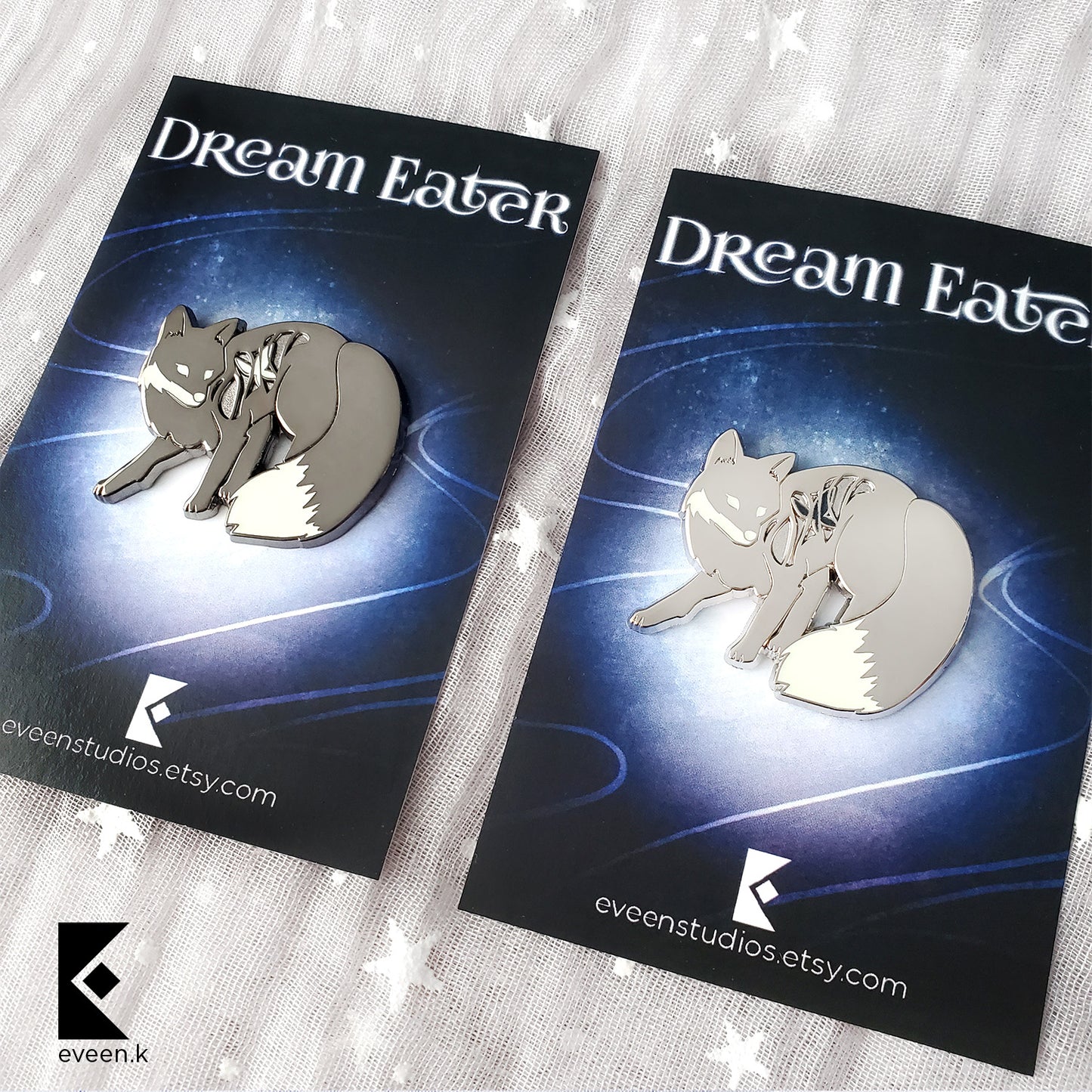 Fox Dream Eater Enamel Pin