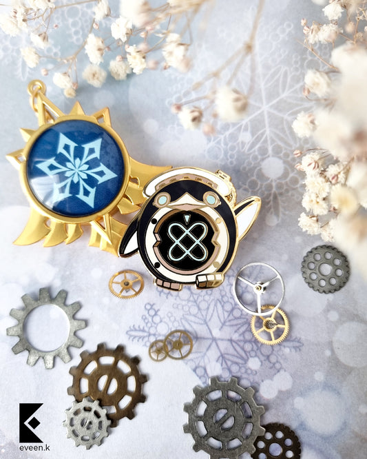 Freminet Genshin Emblem Pin