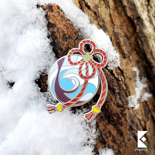 Ganyu Genshin Emblem Pin