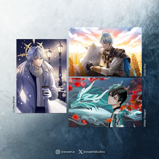 Honkai Men Prints