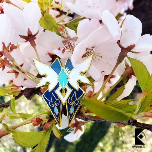 Jean Genshin Emblem Pin