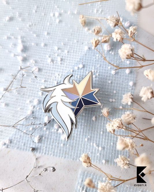 Kaeya Genshin Emblem Pin