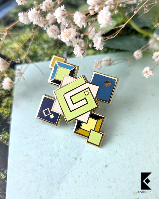 Kinich Genshin Emblem Pin