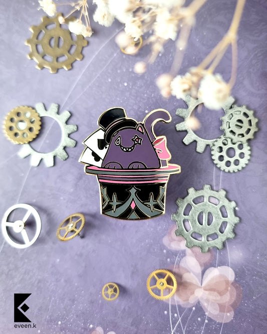 Lyney Genshin Emblem Pin