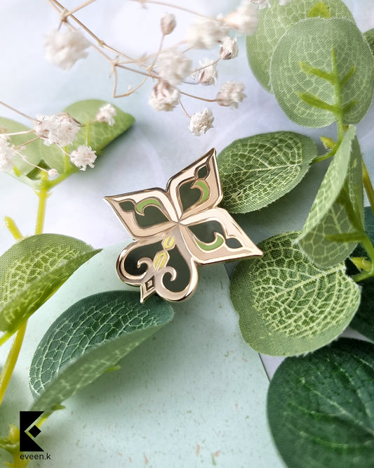 Nahida Genshin Emblem Pin