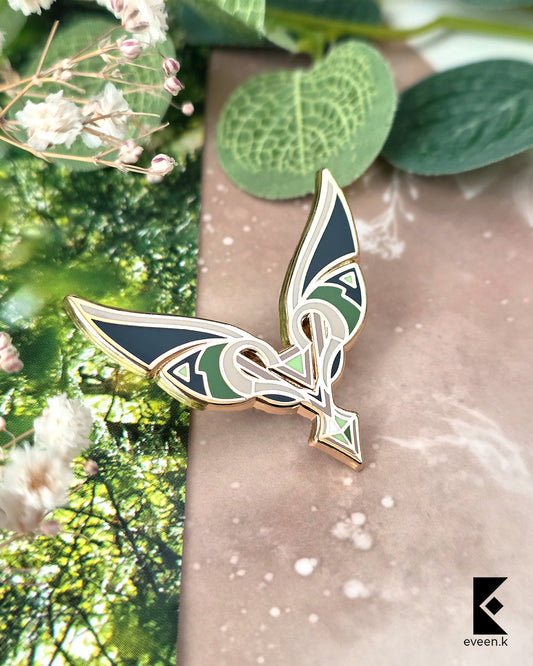Nefer Genshin Emblem Pin