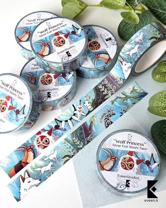 Anime Movies, Foil Washi Tape