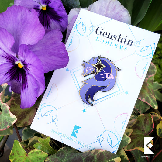 Razor Genshin Emblem Pin