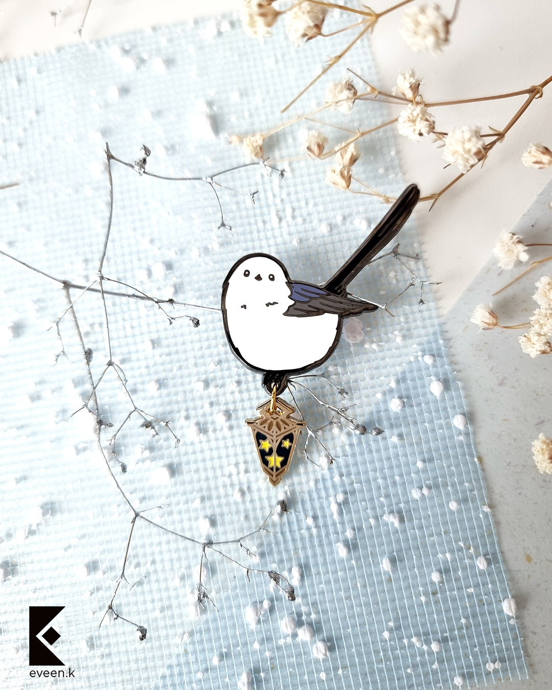 Bird Star Carrier Enamel Pin