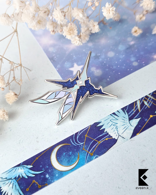Skirk Genshin Emblem Pin