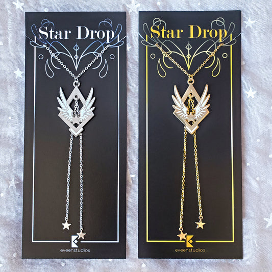 Star Drop Necklace