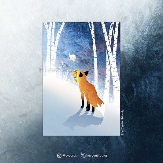Bird and Fox Star Carrier Prints