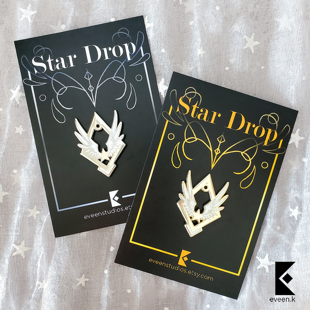 Star Drop Pin