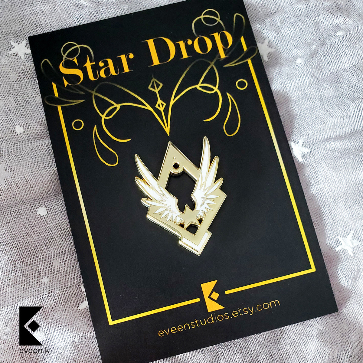 Star Drop Pin