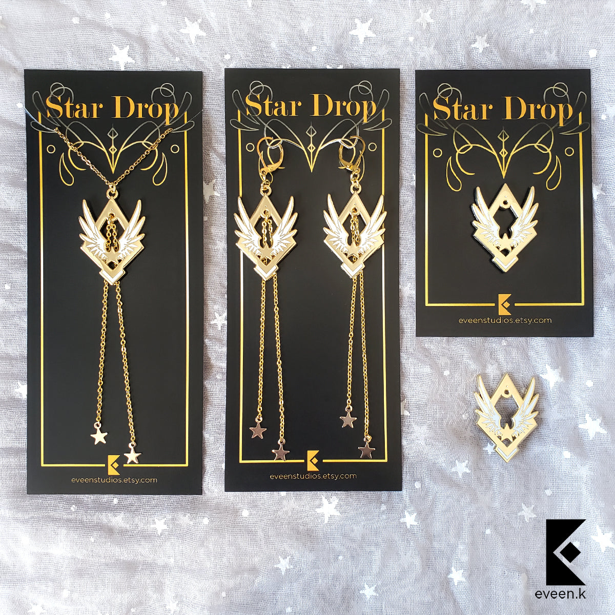Star Drop Necklace
