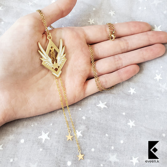 Star Drop Necklace