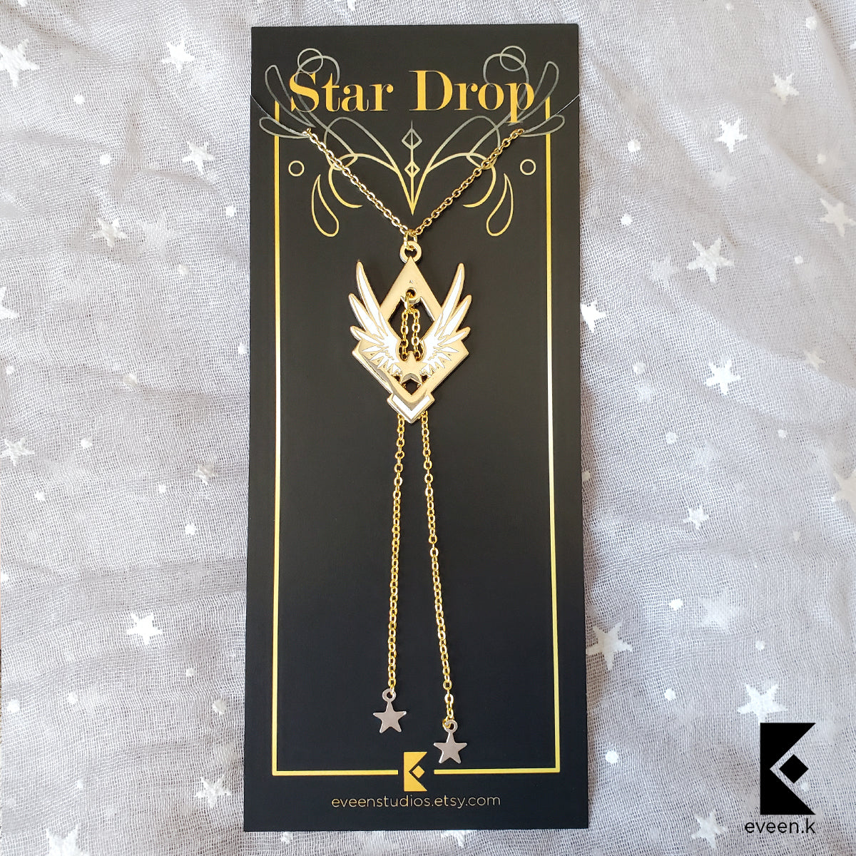 Star Drop Necklace