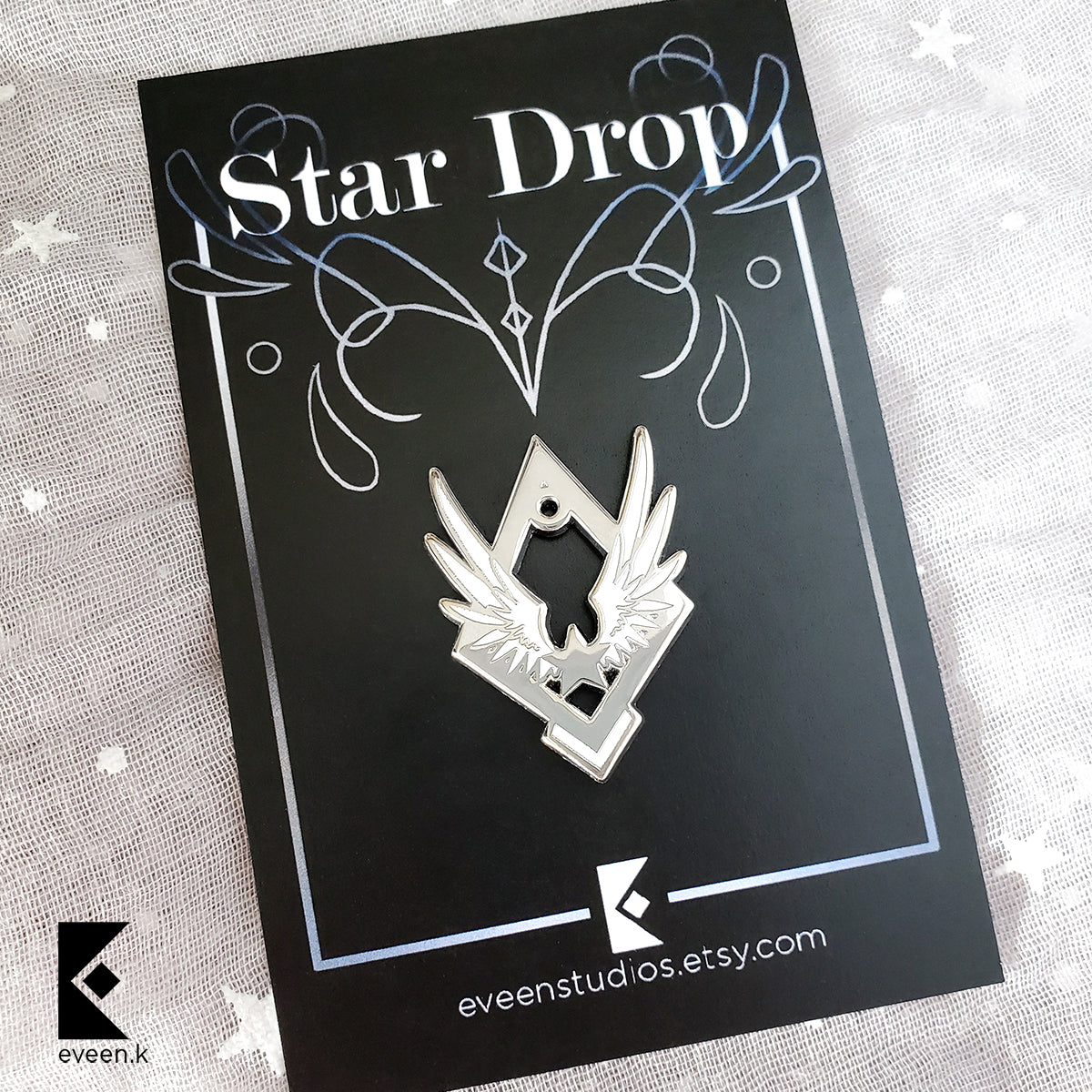 Star Drop Pin